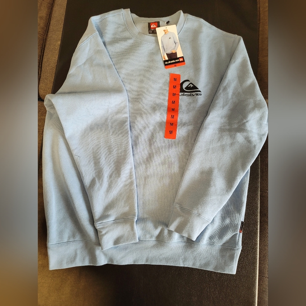 Quiksilver Light Blue Sweatshirt